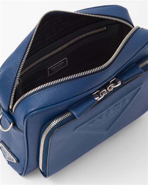 prada saffiano cuir bluette from barneys|Bluette Saffiano Leather Shoulder Bag .